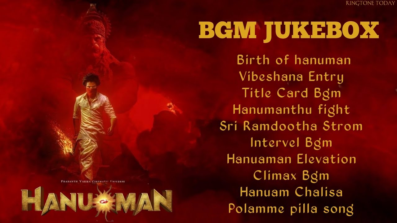 Hanuman Bgm Jukebox_Hanuman Ost Bgm Jukebox (Dolby Atmos)_Hanuman Bgms_Taja Sajja_Prashant Varam