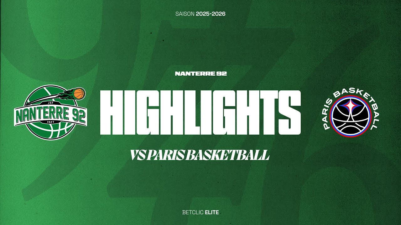 J14 - Highlights - Nanterre92 vs Paris Basketball