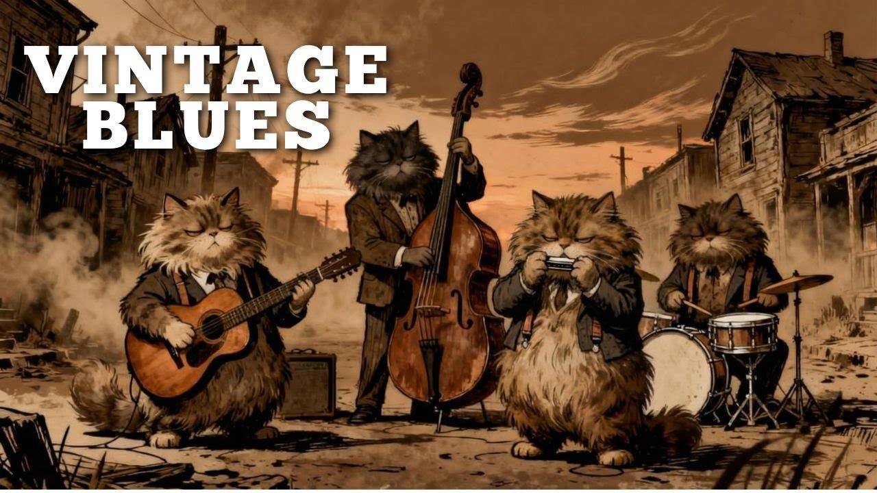 Midnight Mud Blues Cats &ndash; Dirty, Raw Delta Instrumental