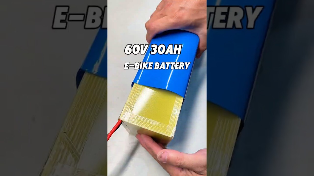 60V 30Ah Lithium Battery Making : for Electric Scooter/E-Bike #shorts
