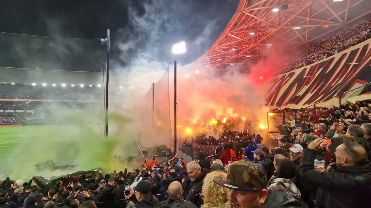 Feyenoord - Lazio 1-0 Sfeeractie 🔥