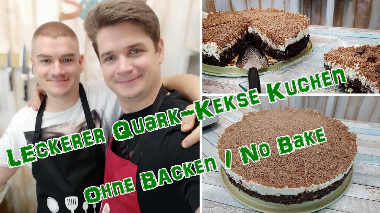 Leckerer Quark-Kekse Kuchen / ohne Backen / no bake