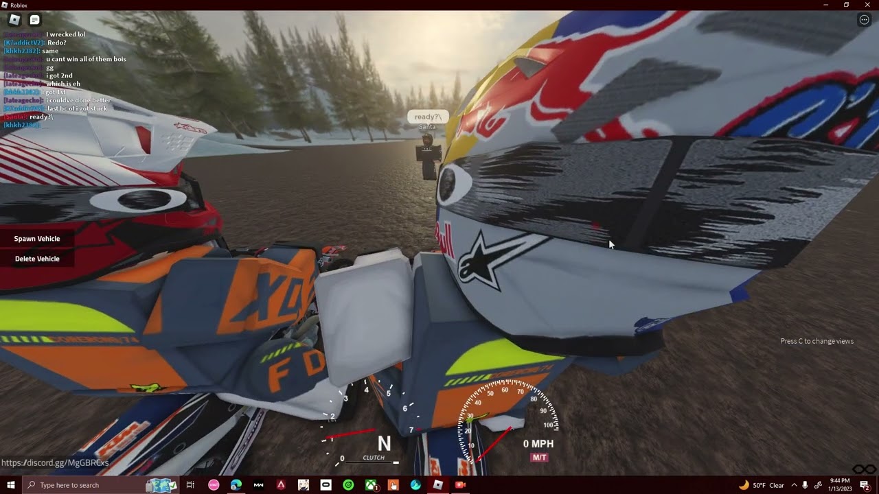 RACING THE PRO NATIONALS [Roblox] [Boot Lake Dirt bike Park]