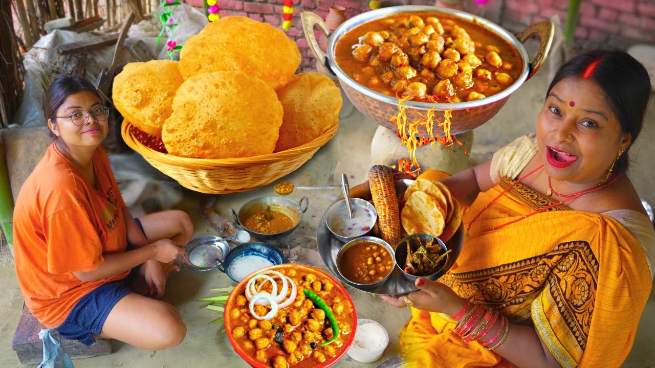 पंजाबी थाली | Punjabi Thali | स्पेशल पंजाबी थाली | Chole ,Poori, Sabudana Kheer,Baigin bharta