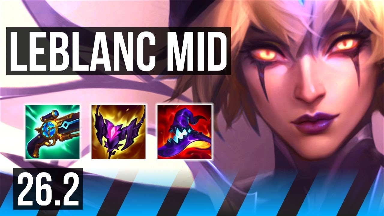 LEBLANC vs YONE (MID) | EUW Challenger | 26.2