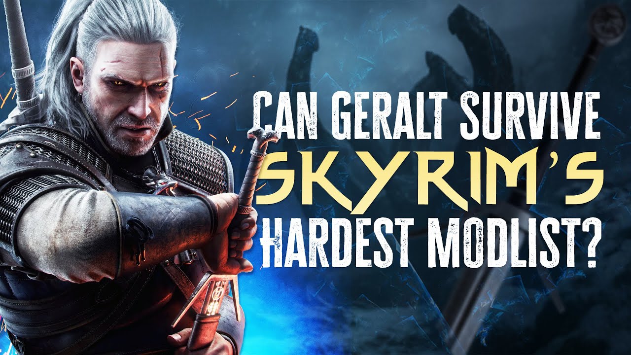 Can Geralt of Rivia Survive Skyrims Hardest Modlist? Lorerim 4.0