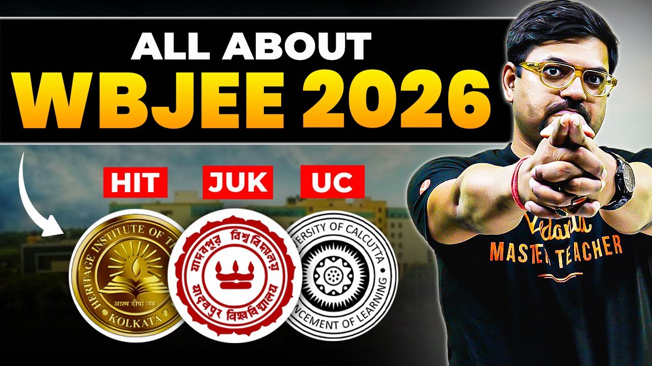 All About WBJEE 2026 🔥 Exam Pattern, Eligibility, Syllabus, Cutoff, Colleges | Harsh Sir