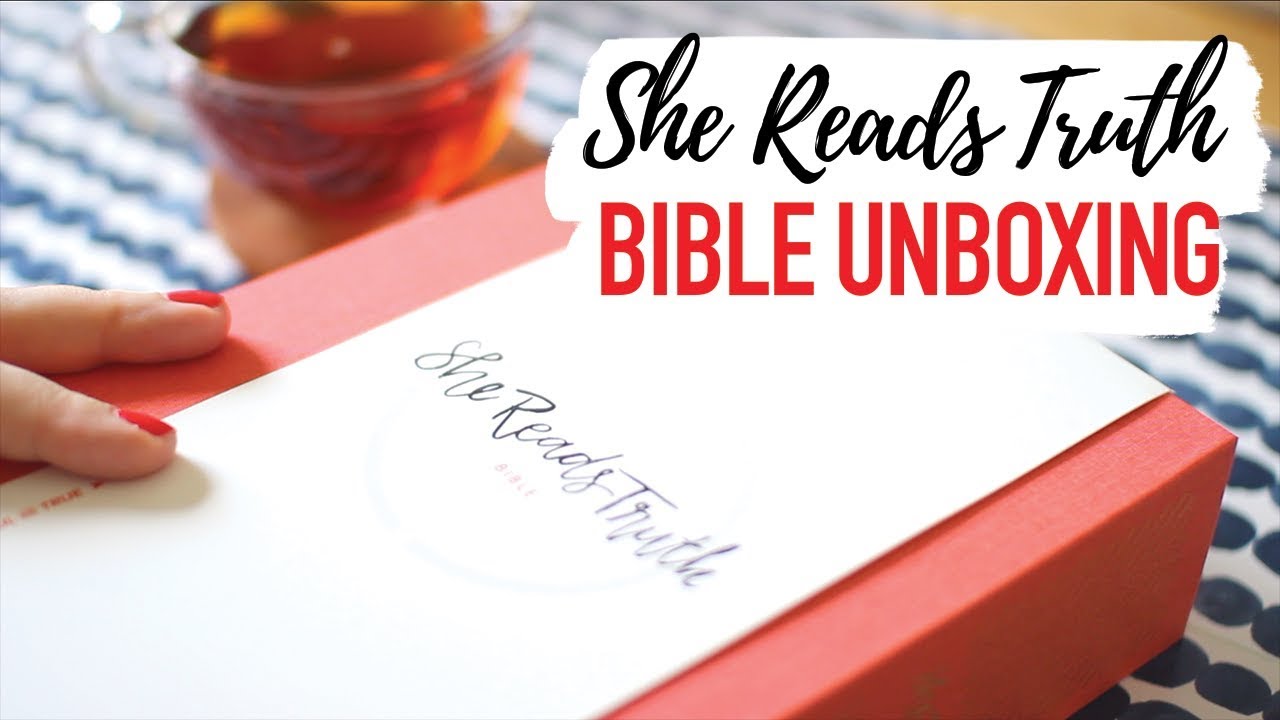 She Reads Truth Bible Unboxing, Flip Through, & Review! CSB Bible