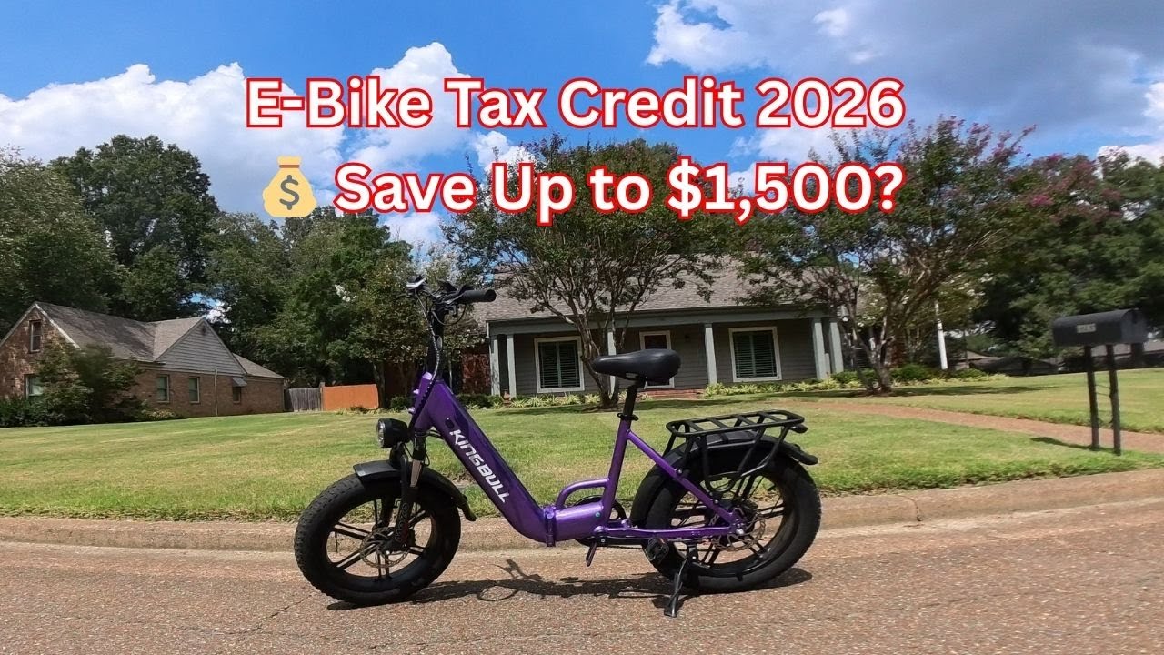 Big Savings Coming? 🚴 E-Bike Tax Credit 2026 Explained!