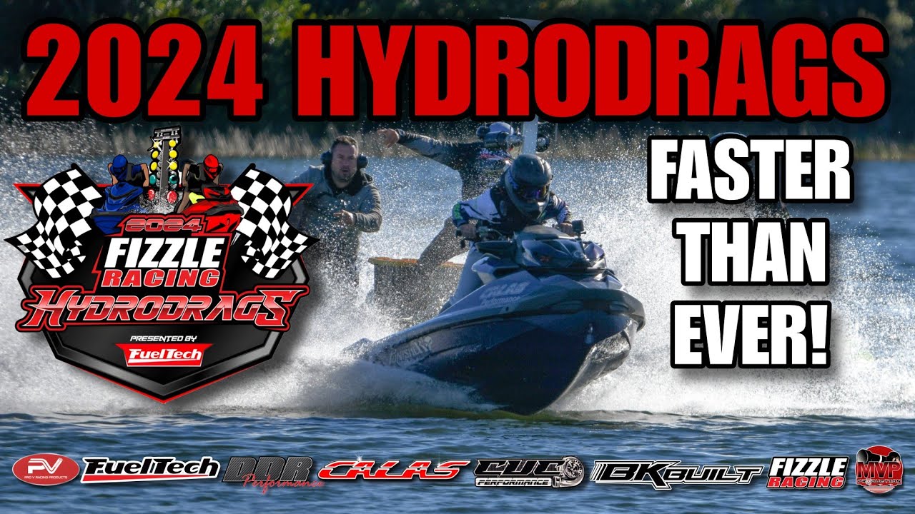 WORLDS FASTEST JETSKI DRAG RACE EVENT | 2024 Fizzle Racing HYDRODRAGS Presented by @FuelTechUSA