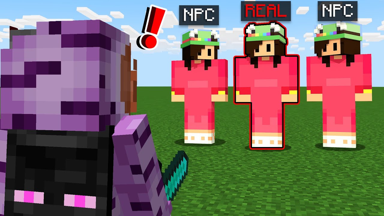МОЖЕТЕ ЛИ ВЫ найти СКРЫТОГО ИГРОКА в Minecraft? (Secret Hunter)
