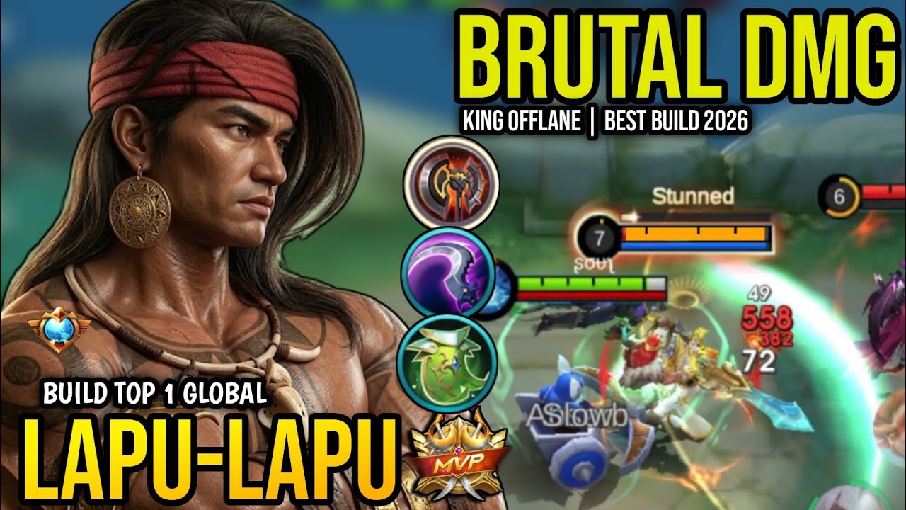 Лучшая сборка для Лапу-Лапу в 2026 году | Лучшая сборка в мире | Геймплей Лапу-Лапу | Mobile Lege...