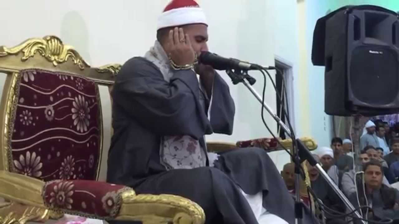 الشيخ محمود البدرى المنشاوى مع الحاج اشرف قدرى مهران بالخيام دار السلام سوهاج 1