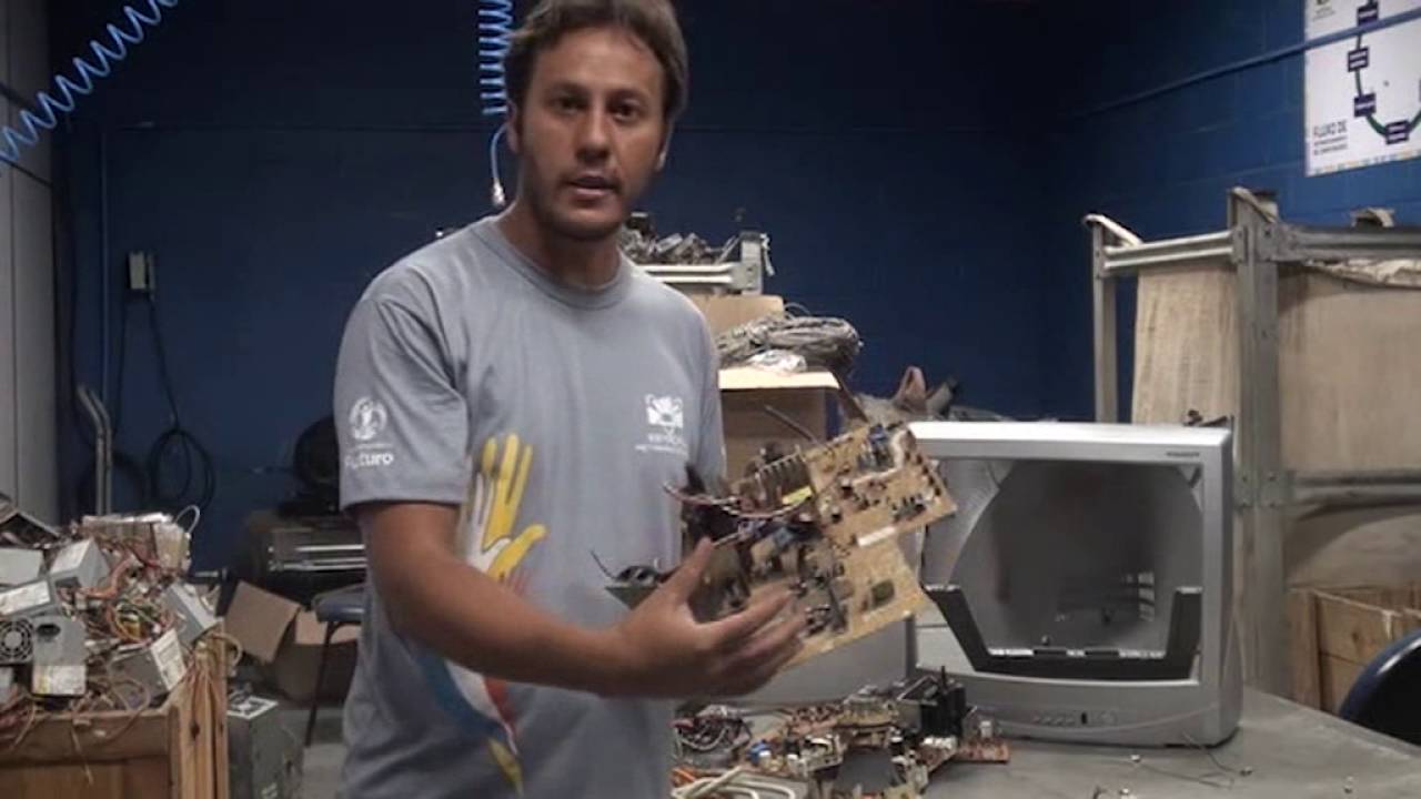 Reciclagem de Tv de Tubo