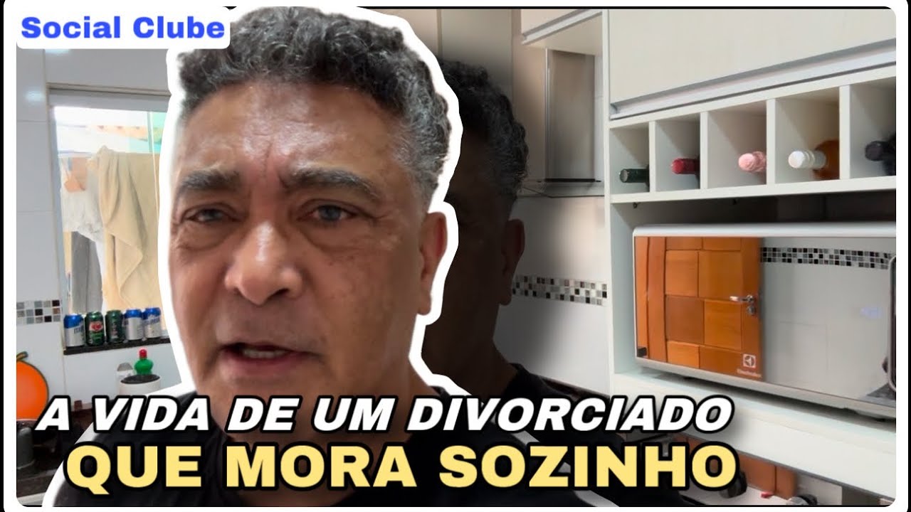 A VIDA DE UM DIVORCIADO MORANDO SOZINHO