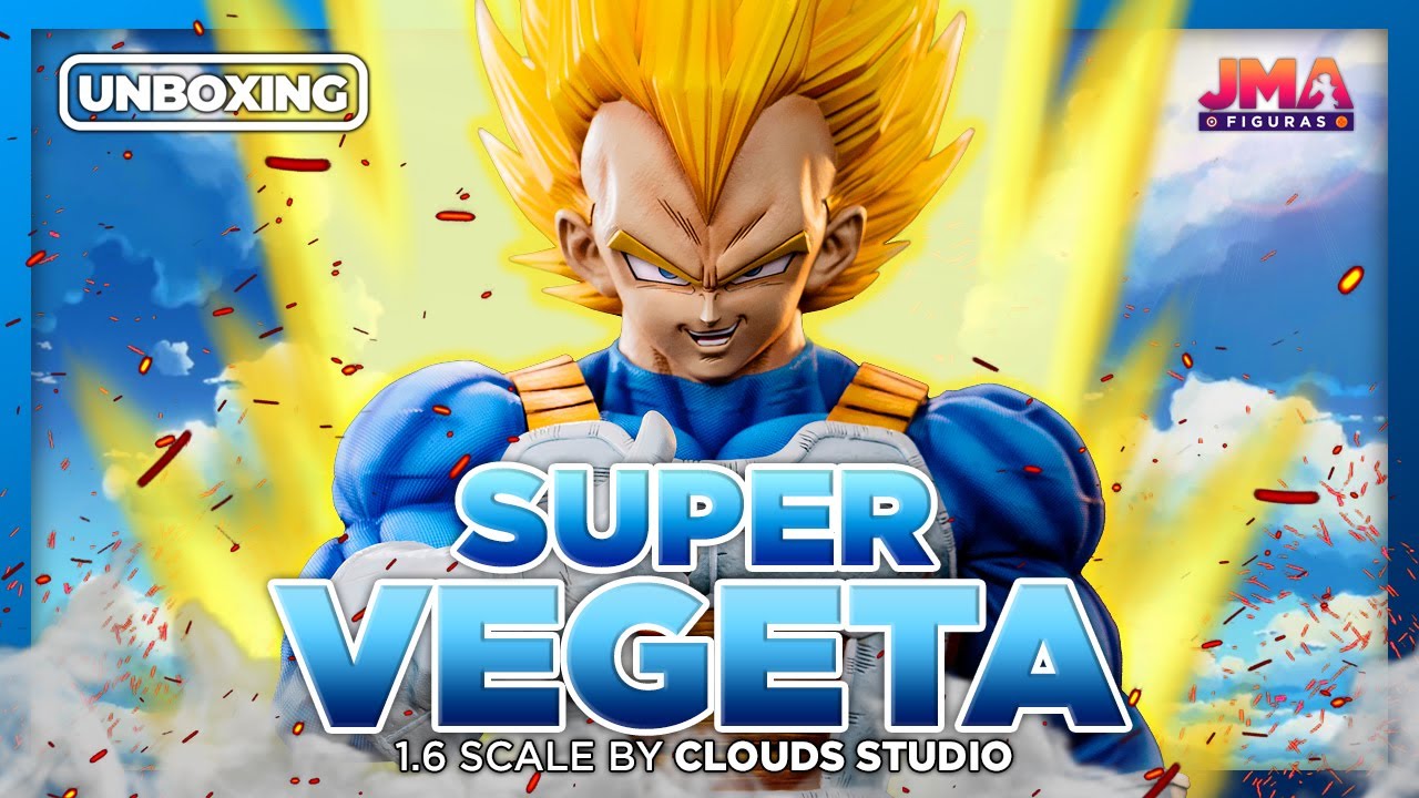 🐉DRAGON BALL Z: SUPER VEGETA 1.6 Scale by Clouds Studio | UNBOXING | Resin Figure | Figura de Resina