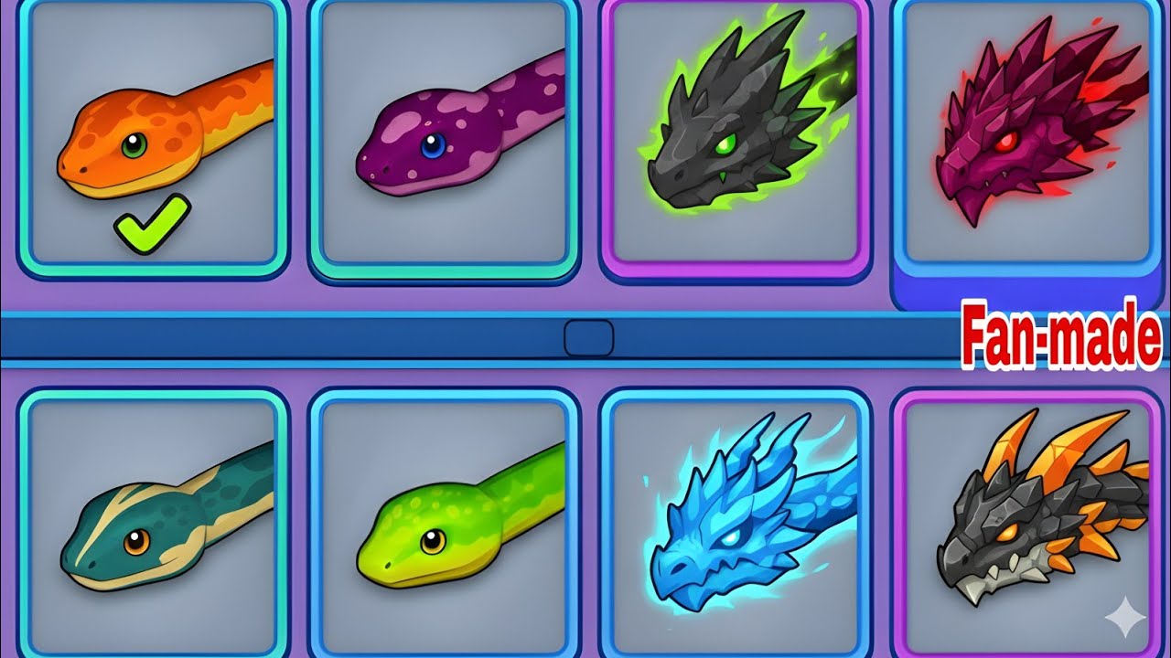 Snake Clash: Common Snake vs Legend Snake | Who Wins the Ultimate Battle? 🐍🔥#27