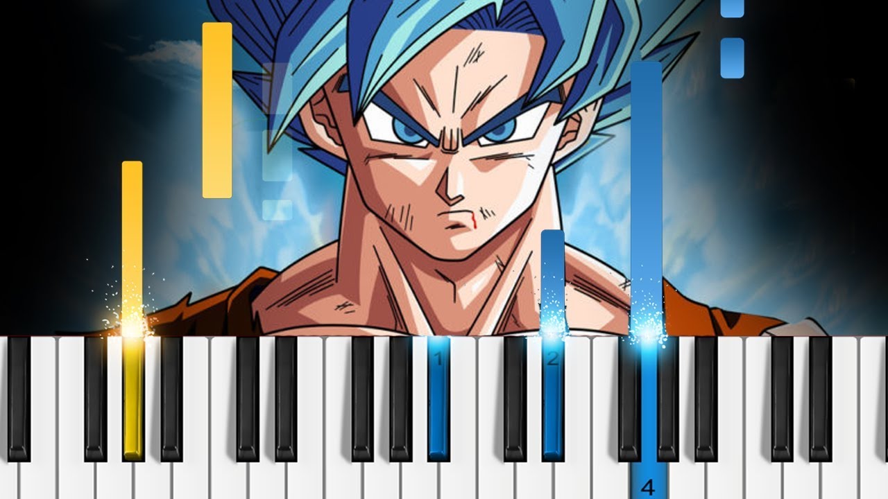 Dragon Ball Super OP1 - Chozetsu☆Dynamic! - EASY Piano Tutorial