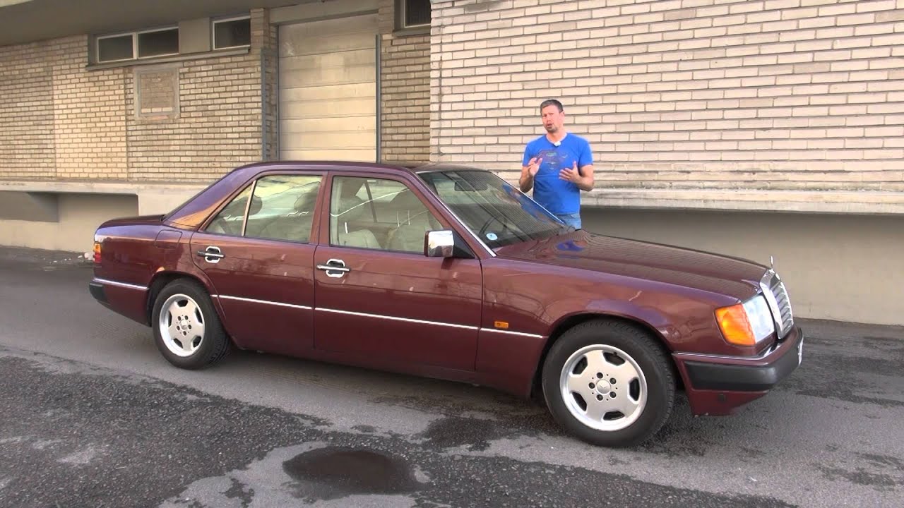 Nelosen Startin Antti Liinpää koeajaa klassikko-Mercedes W124 E 300 automaatin, osa 1/2