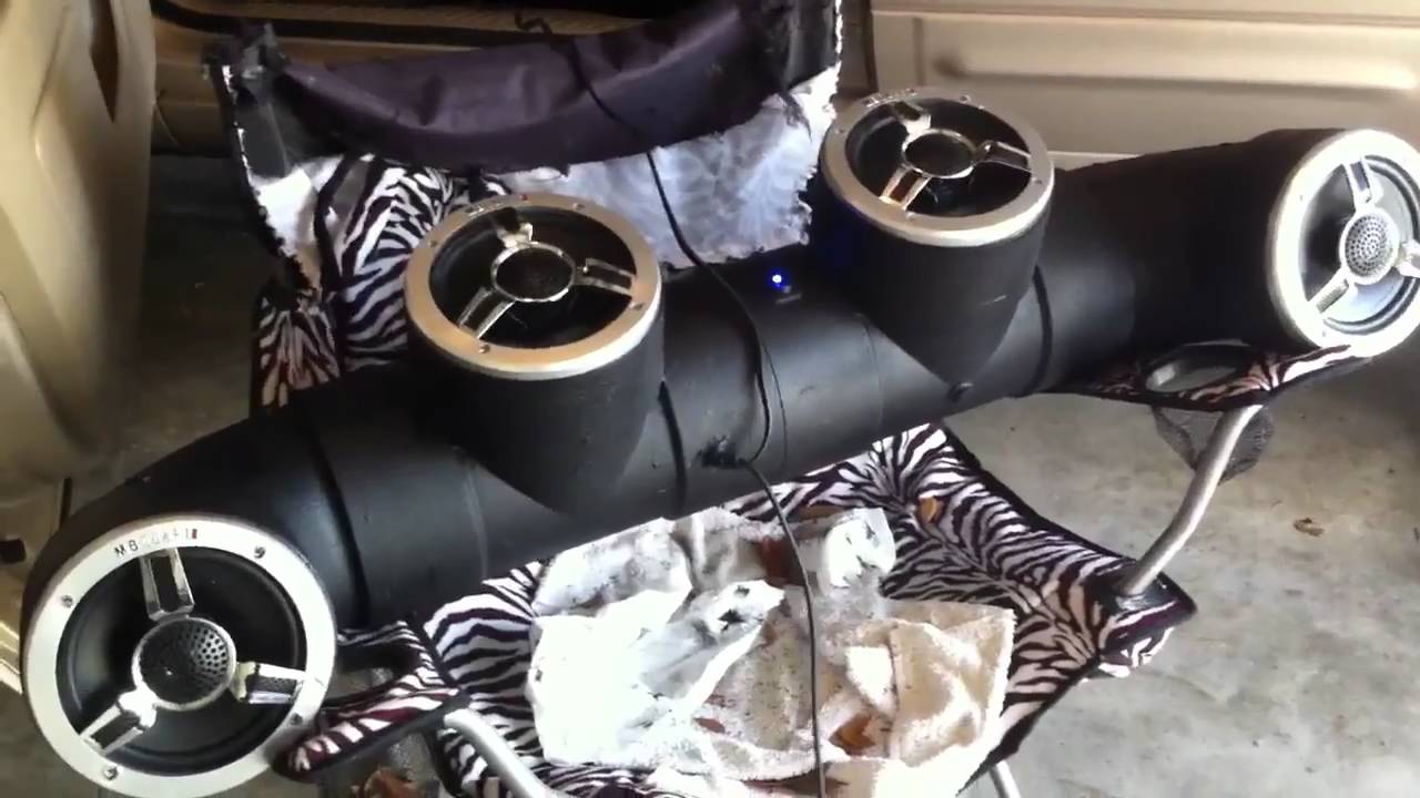 4 speaker audio tube