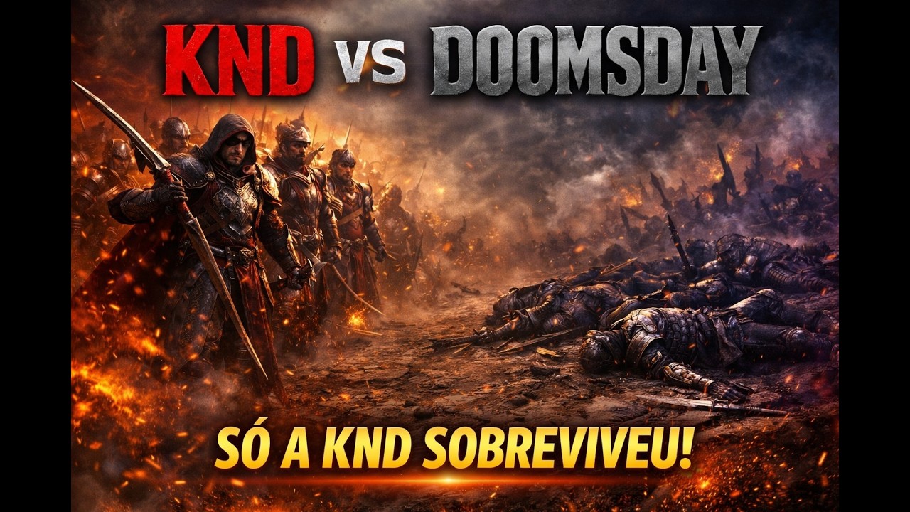 High Level não tanka a KND! Guild inimiga varrida do mapa ⚔️