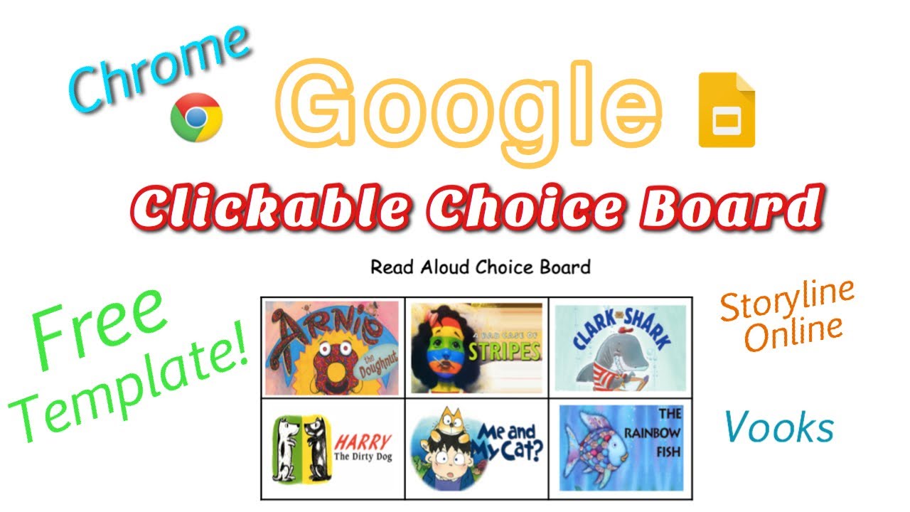 How to Create a Choice Board on Google Slides | Free Template Link