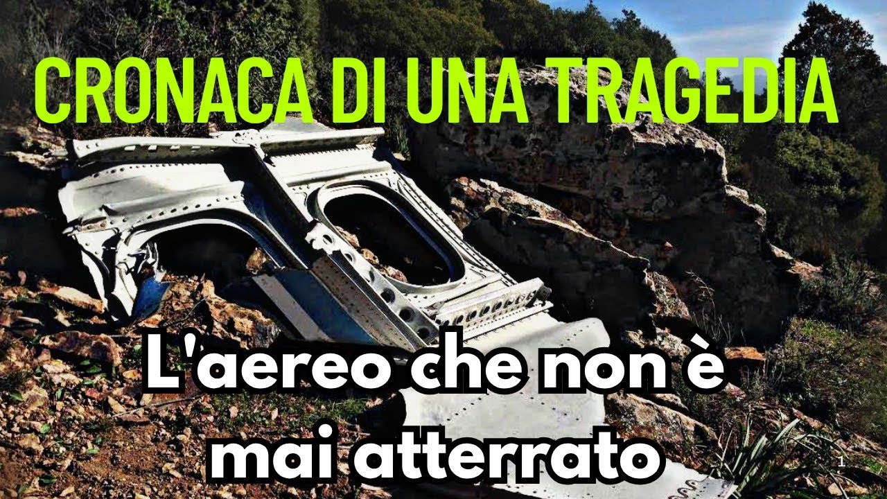 HO TROVATO i RESTI  Nel Luogo del Disastro Aereo: Capoterra ~ Volo BM-PT 012 ~ Douglas DC-9-32