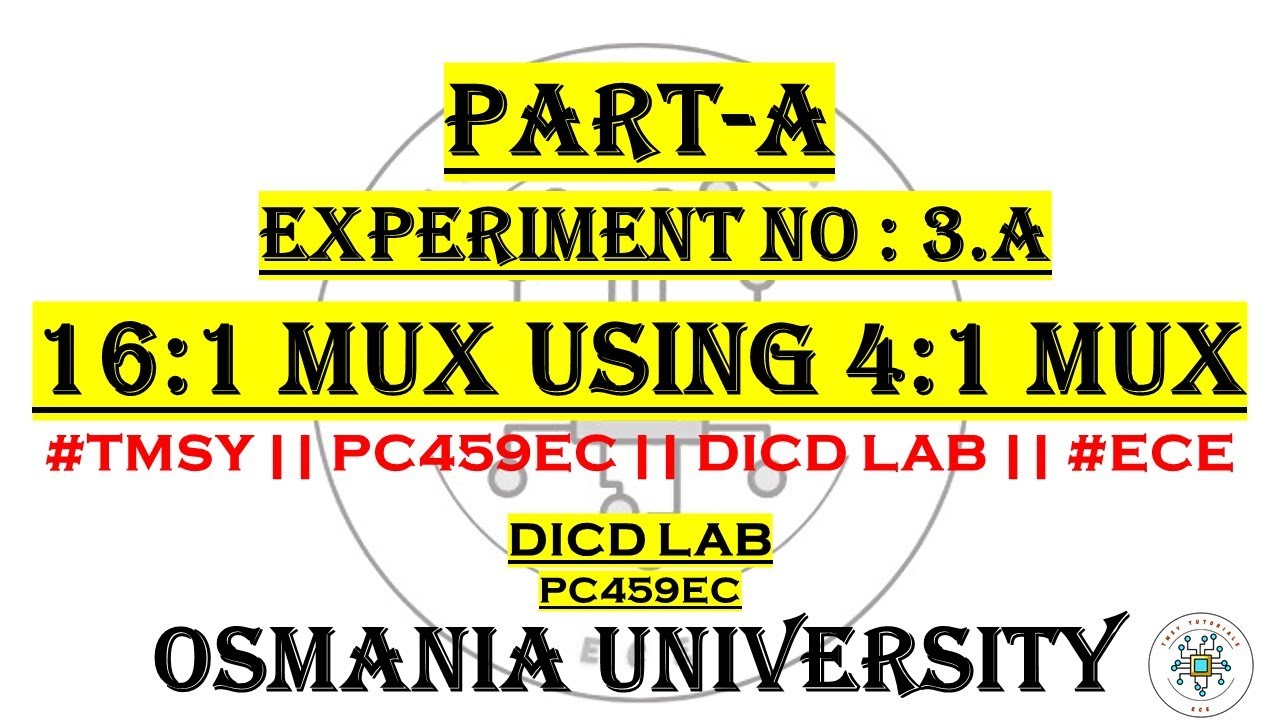 16:1 Multiplexer Using 4:1 Mux in Hierarchical Structural Verilog | Digital Design | #dsdv