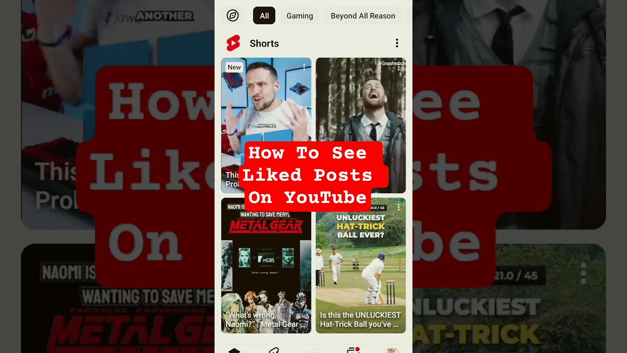 How To See Liked Videos On YouTube #youtube