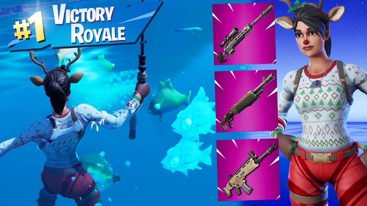 Folosim DOAR ARME PESCUITE pe Fortnite (PROVOCARE) si facem 2 WIN-URI?