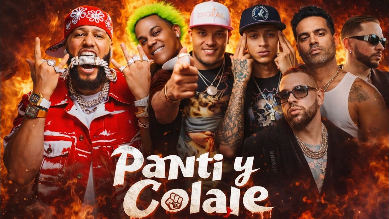 El Alfa, El Cherry, Ronny Gta, Zion, Azzy R, Delaghetto, Dj Chulo Ny - PANTI Y COLALE REMIX