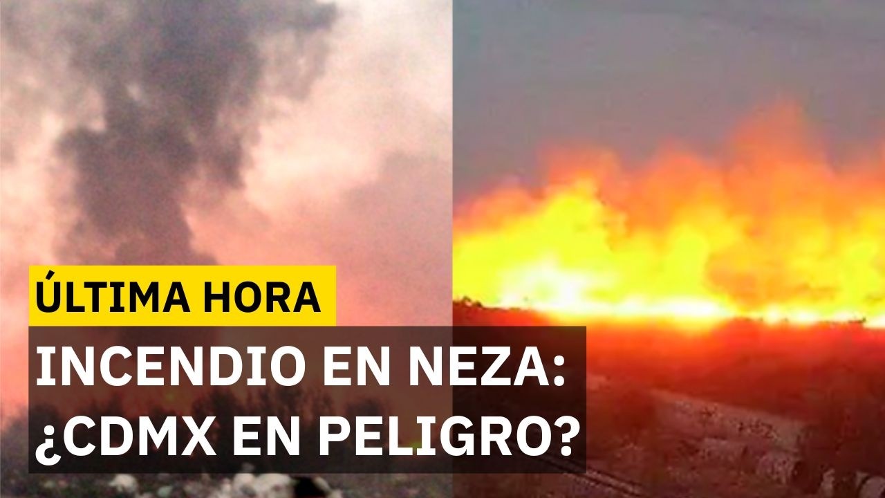 Emergencia en Neza: se registra incendio en el Bordo de Xochiaca