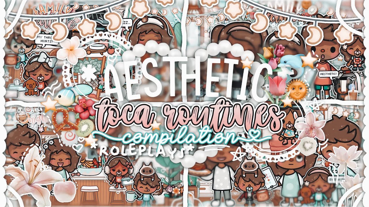 *38 MINUTES* of aesthetic toca ROUTINES 🥨🥝🌷꒦₊˚ || *VOICED 🎙|| Toca Boca Life World Roleplay 🥗🪷🐠୧ ‧₊˚