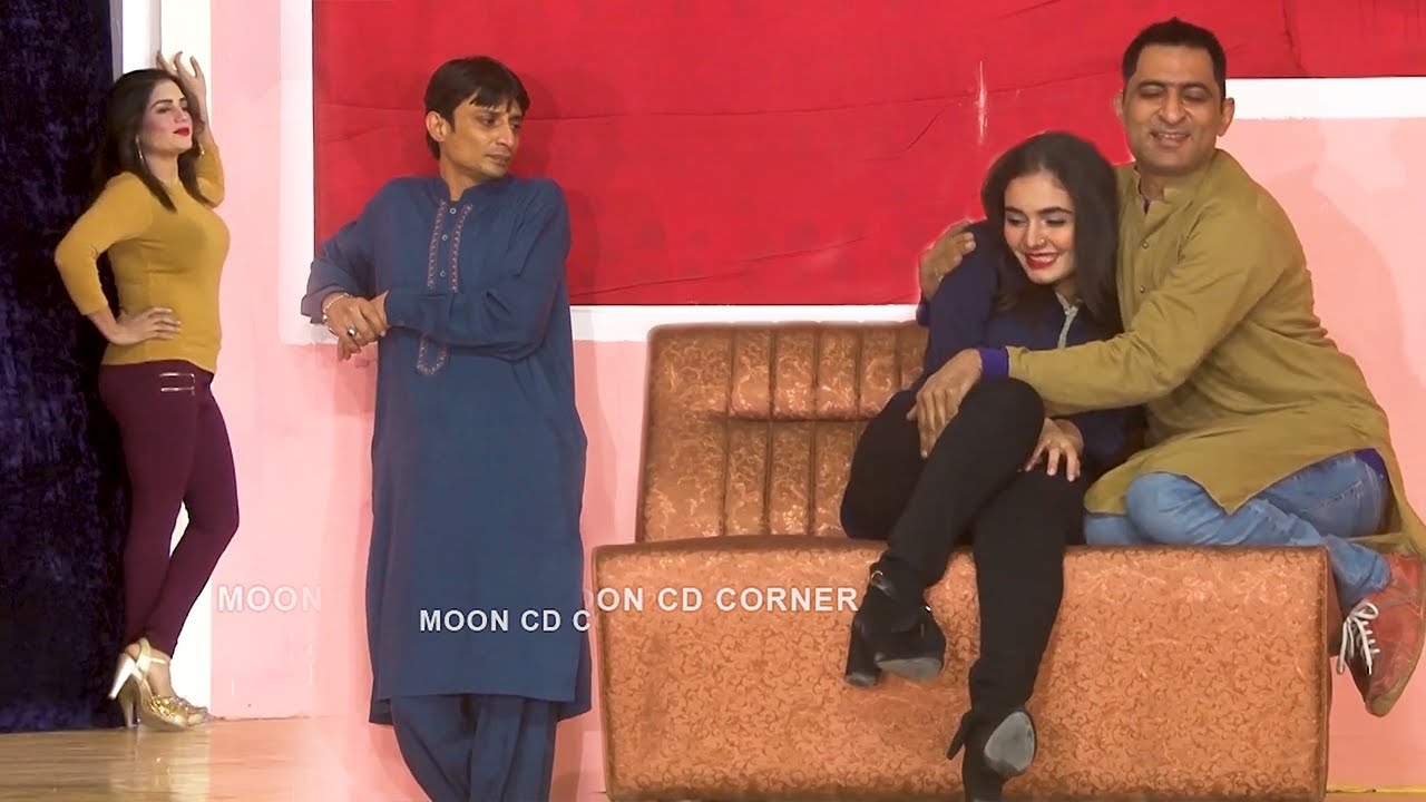 Amjad Rana with Maryam Khan and Zulfi | Comedy Clip | Stage Drama 2022 | Punjabi Stage Drama