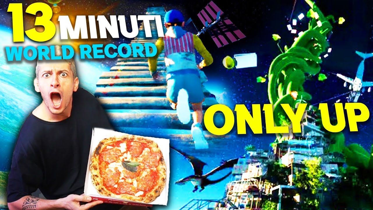 FINISCE ONLY UP PRIMA CHE IO FINISCA LA PIZZA !! SPEEDRUN WORLD RECORD