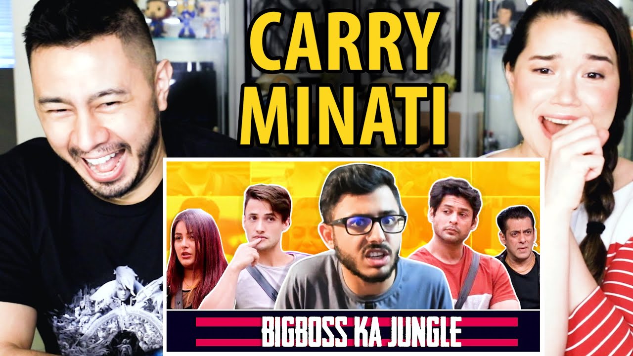 CARRYMINATI | Big Boss Big Boss Big Boss Part 2 | Reaction | Jaby Koay & Achara
