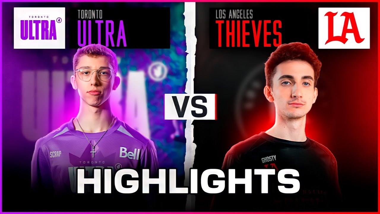Toronto Ultra vs LA Thieves HIGHLIGHTS | CDL Champs 2024 | Winners Round 1