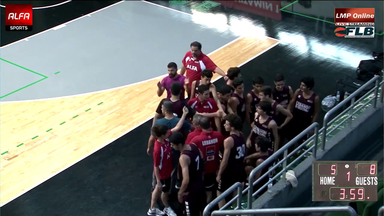 NSA v/s National Team U16 - Lebanese Basketball Championship U23