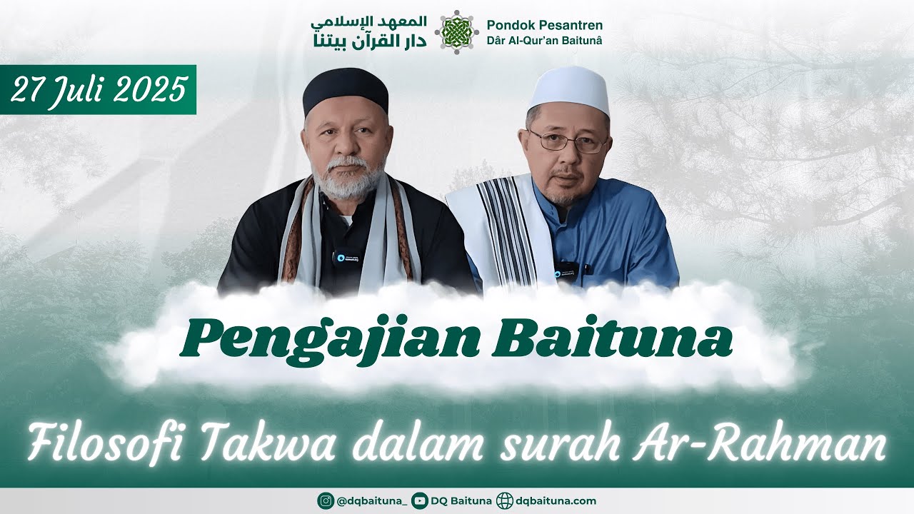 🔴 (LIVE) PENGAJIAN BAITUNA, BERSAMA: HABIB HUSAIN ALATAS & HABIB HAMZAH ALATAS | AHAD, 27 JULI 2025