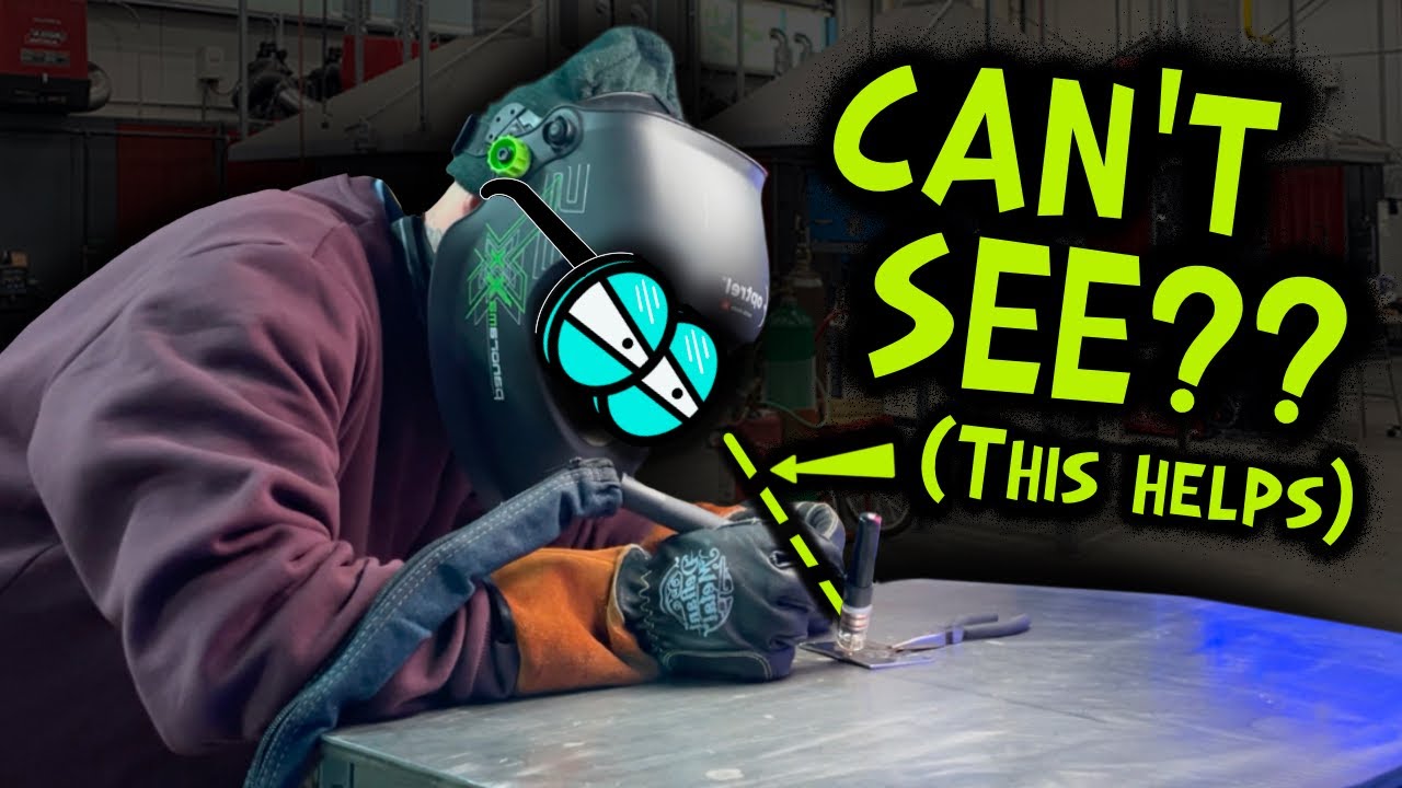 Can't see while tig welding? FIX IT HERE 👀