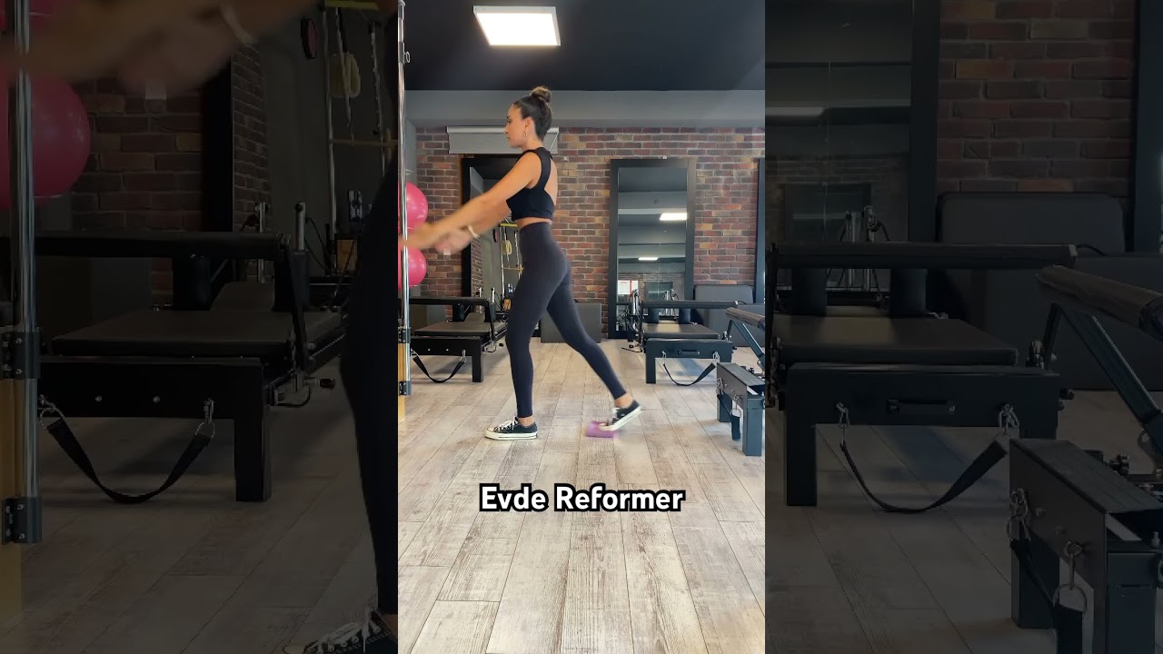 Reformer Pilates. Alet olmadan evde uygulayabileceğiniz kal&ccedil;a,bacak hareketleri #pilates#evdepilates