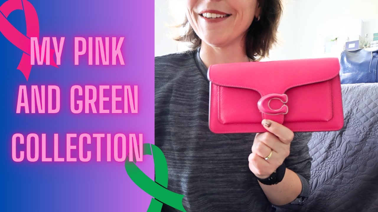 Коллекция розовых и зеленых сумок 2025 🩷💚 (Coach, Ferragamo и другие) #greenforkate #pinkfordjking