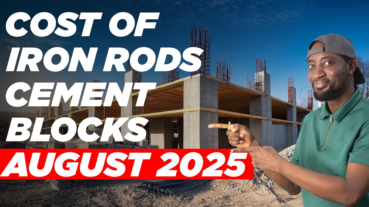 Price of Iron Rods, Cement, etc - Building in Ghana 🇬🇭 