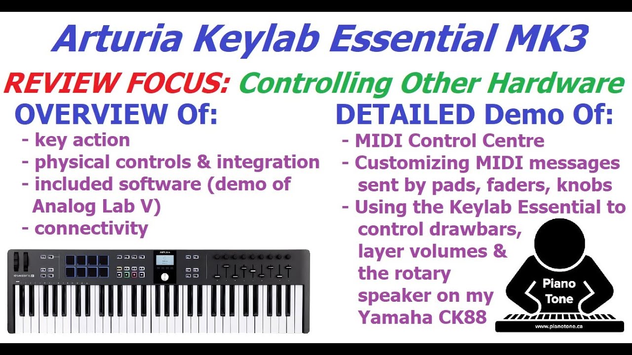 Обзор Arturia Keylab Essential MK3