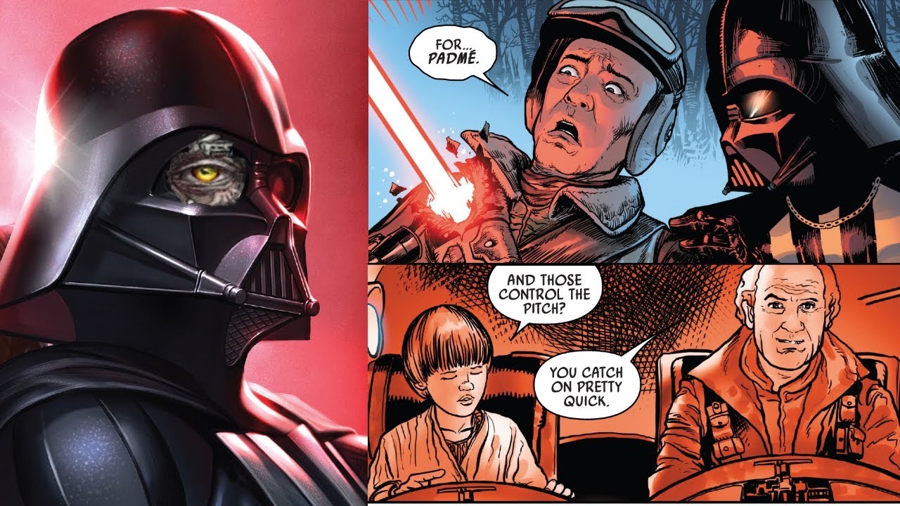 DARTH VADER KILLS HIS CHILDHOOD FRIEND(CANON) - Star Wars Comics Explained