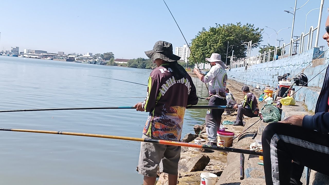 Muitos pescadores vieram de Curitiba, em buscas das tainhas !!!!