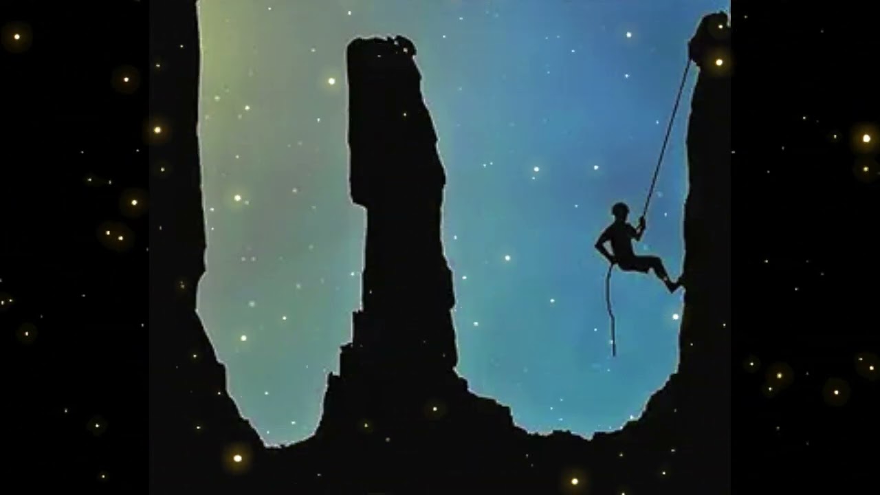 MAGICAL NEVER GIVE UP ✨ ASMR Climber Silhouette - Inspiring Relaxation Ambience & Positive Energy
