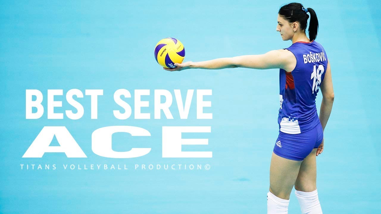 TOP 50 BEST SERVE (ACE) | Women's VNL 2018