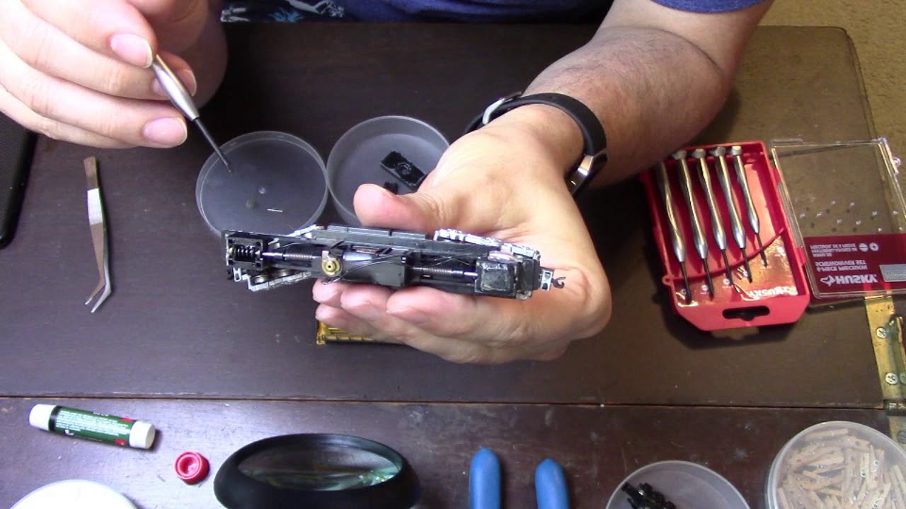 Vintage locomotive repair. (attempt)