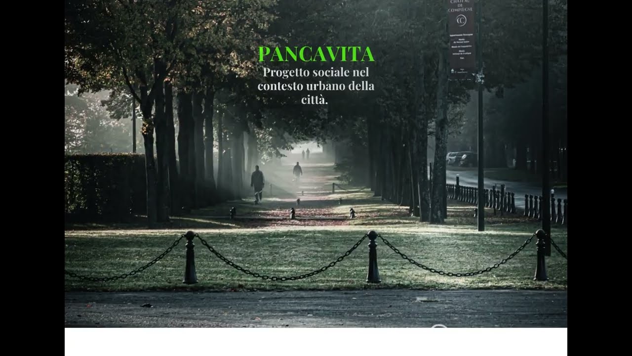 Pancavita - progetto sociale di arredo urbano